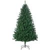 180cm Christmas Tree Artificial Tree with 1000 Tips for Christmas Decoration, Plastic and Metal, Ø120x180cm, Green