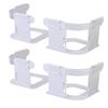 4 Pack Bed Sheet Holder with Lock Straps ABS Heavy Duty Bed Sheet Corner Fastener Keep Sheets Firm and Tight for All