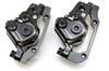 SHIMANO Lightweight High Performance Wire Type Disc Brake No Rotor Front and Rear Set Black BR-M375