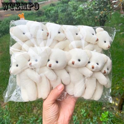 Buket Ayı Çiçek Dükkanı Çantası Çiçek Malzemeleri Teddy Ayı Bebek Beyaz Peluş Oyuncak Ayı Bebek El Malzemeleri Aksesuarlar