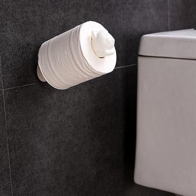 1 szt. Uchwyt na papier toaletowy do montażu na ścianie kot kreskówkowy teleskopowy uchwyt na chusteczki kuchenne dozownik w rolce ręcznik papierowy do kąpieli rolka ręcznika papierowego