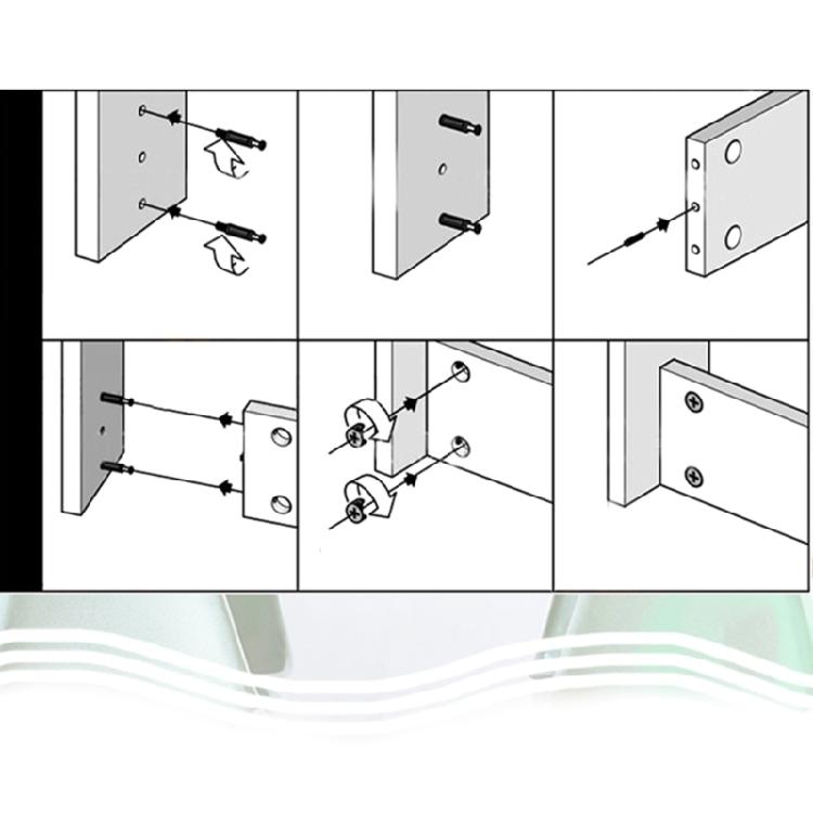 Innovative Eccentric Wheel Fixer Connectors Enhances Stability and Easy Maintenance in Home Furniture 20PCS