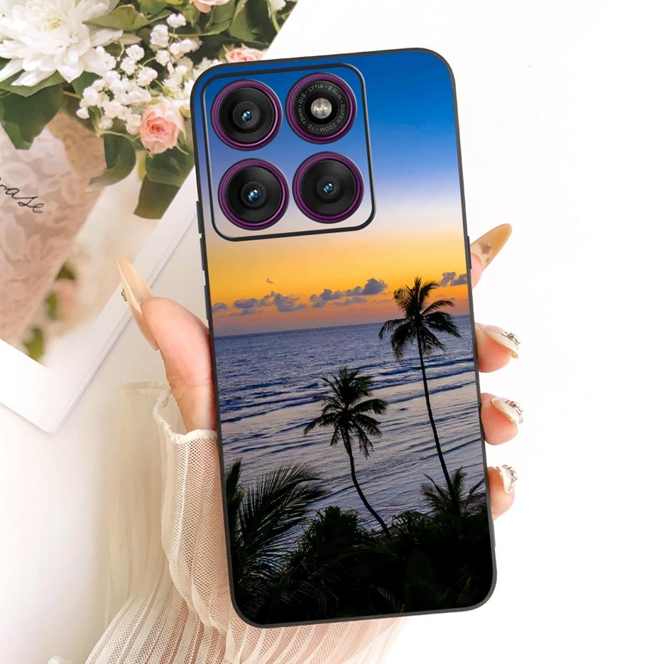 For Motorola Edge 60 Fusion Case Edge60 S Luxury Candy Painted Cover Soft Silicone Case For Motorola Edge 60 Pro Edge60 5G Shell
