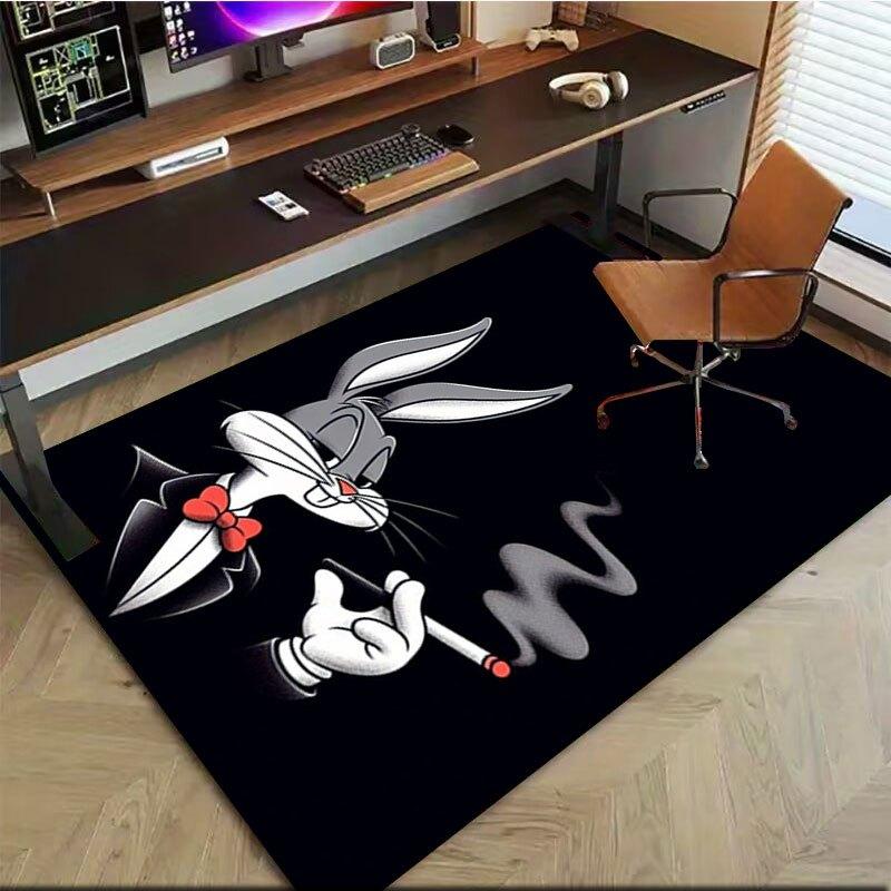 "Looney Tunes Bugs Bunny Smoking Phone Wallpaper"Office Mat Home Decor Gift For Halloween & Christmas LD86
