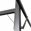 Vidaxl Pergola Ze Zwijanym Dachem, Antracytowa, 295X292X230 Cm