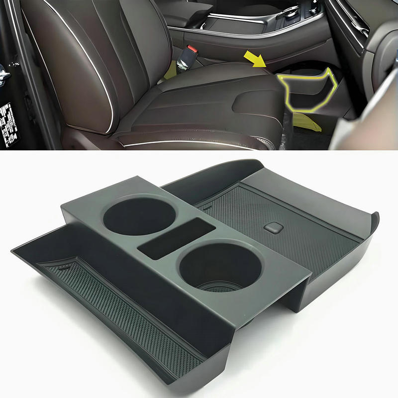For Hyundai Palisade 2019~2022 2023 2024 Auto Interior Central Control Lower Storage Box Organizer Tray Car Accessories