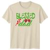 Blessed Dad Unisexs TShirt Christmas Family Christmas Gift For Him