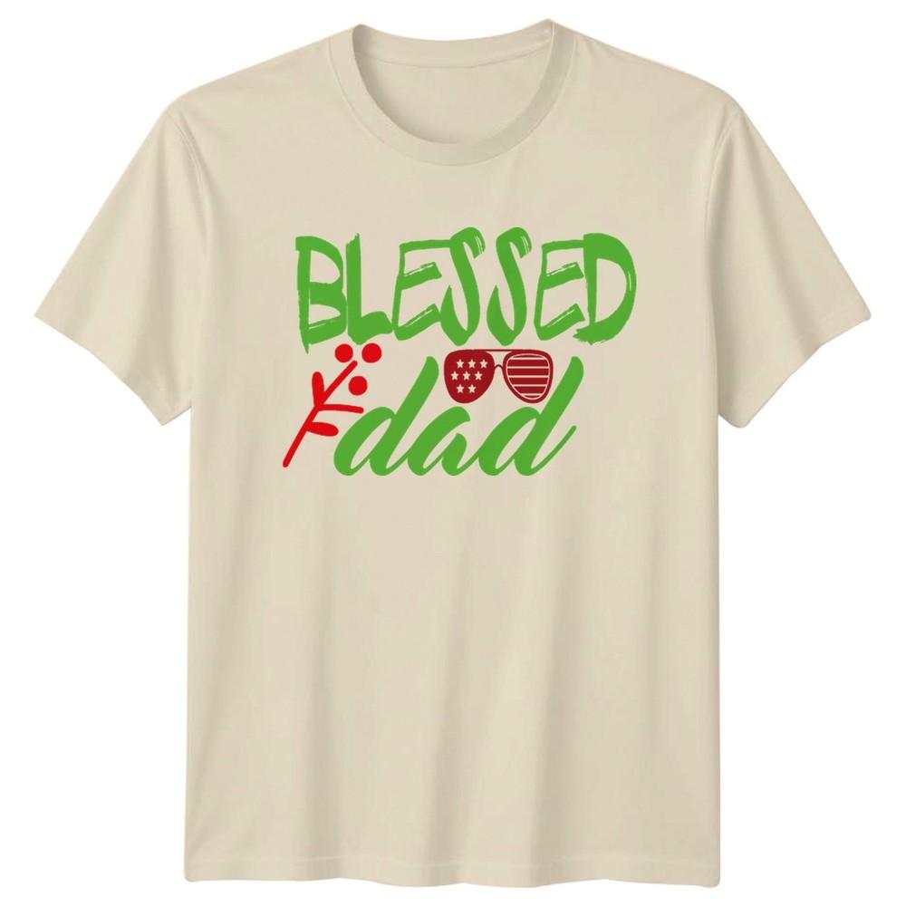 Blessed Dad Unisexs TShirt Christmas Family Christmas Gift For Him