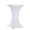 1PC Stretch Round Tablecloth Cocktail Table Cover Spandex Table Cloth Bar Hotel Party Wedding Elastic Table Cloth Decoration