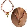 Handmade Imitation Pearls Shell Necklace With Conch Charm Stainless Steel Lightweight Fashion Jewelry Gift