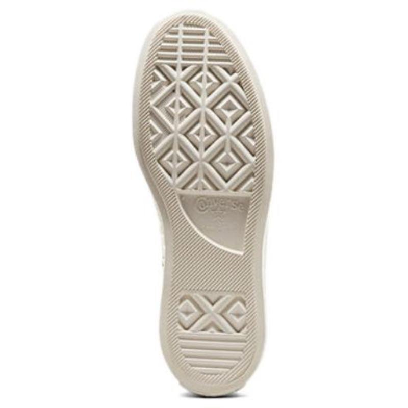 Converse Chuck Taylor All Star Modern Lift Platform Canvas Comfortable and Versatile High Top Espadrilles Women's Off-White