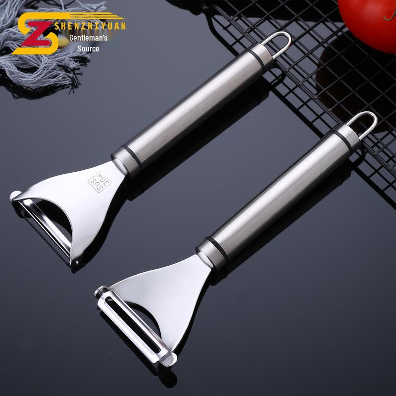 304 Multi-Purpose Peeler & Scraper: Kitchen Fruit & Melon Tool
