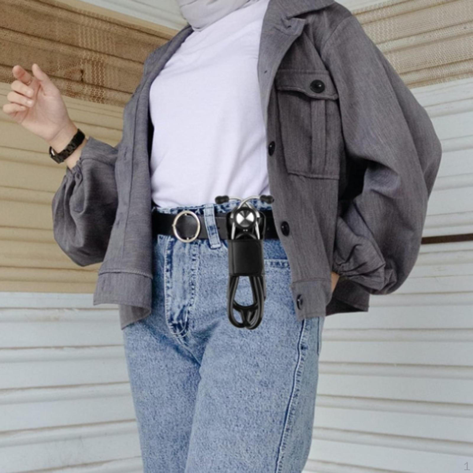 

Держатель для стетоскопа на бедре, удобный чёрный