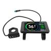 Electric Scooter Controller Kit 15A Controller Water Resistant VM T8 Color Display Meter with Thumb Throttle for 250W 350W Motor Conversion