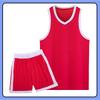 Children's Basketball Jersey Set American Narrow Shoulder Men's and Women's Game Sleeveless Quick-drying Training Jersey Printable Training Jersey