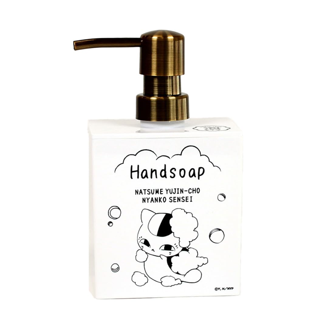 

Natsume s Book of Friends Hand Soap Dispenser (Foam Type) Nyanko Sensei