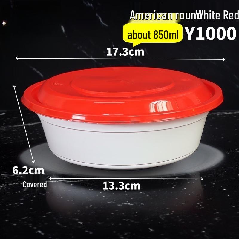Shi Xun Disposable Rectangular Plastic Meal Boxes