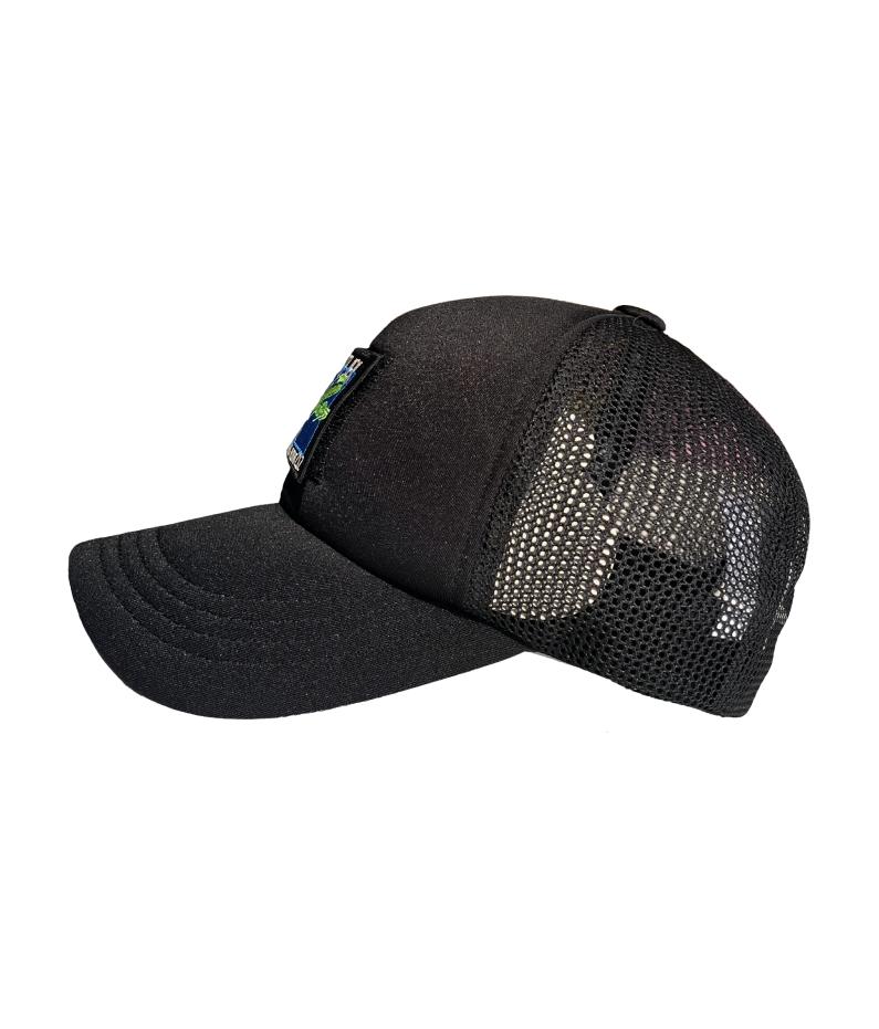 Gesison Velcro Trucker Mesh Cap_Black