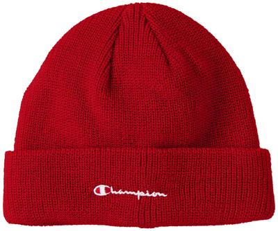 Champion Beanie Knit Red Cm 492-0048 57.0-59.0