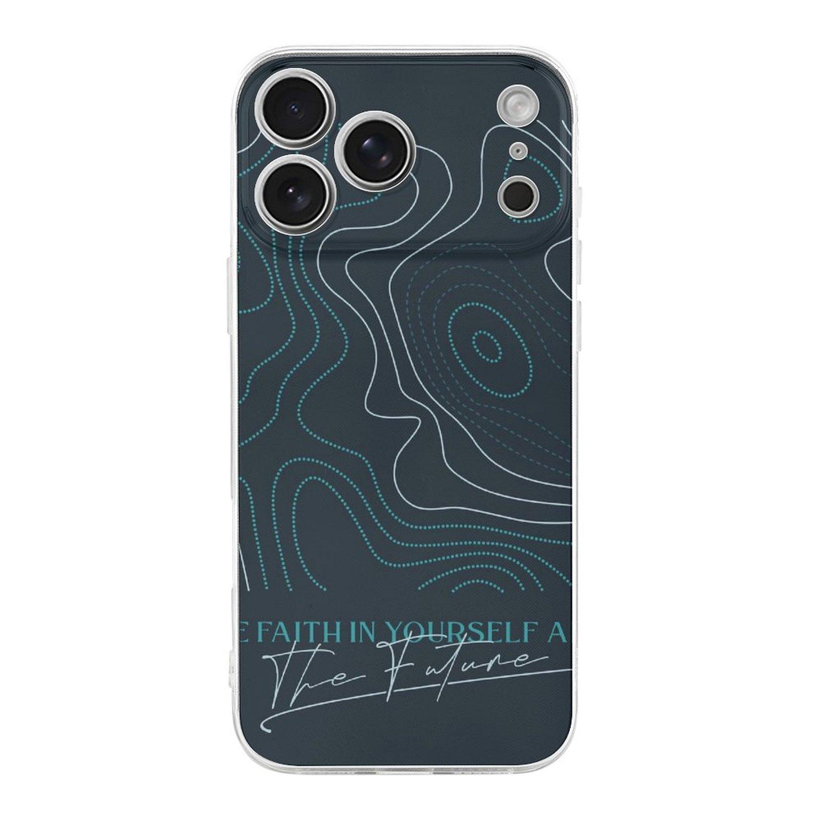 

1 Pack For iPhone 17 TPU Slim Transparent Shockproof Case Flexible Anti-Scratch Soft Protective Cover Compatible 17 17 Air 17 Pro 17 Pro Max IPHONE-17ProMax белый