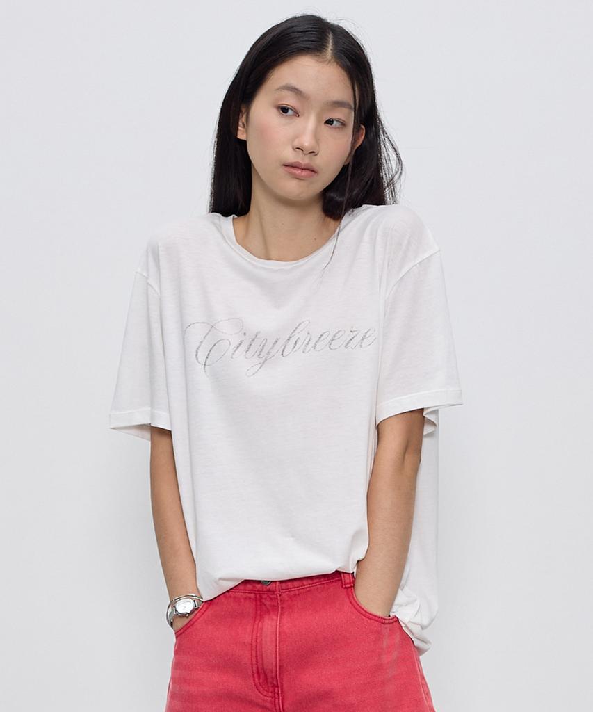 CITYBREEZE Vintage Logo Graphic Loose Fit Short Sleeve T-Shirt_5 Colors
