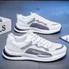Summer Breathable Little White Men's Shoes New Men's Mesh Casual Running Sports Shoes Student Shoes Trendy Shoes