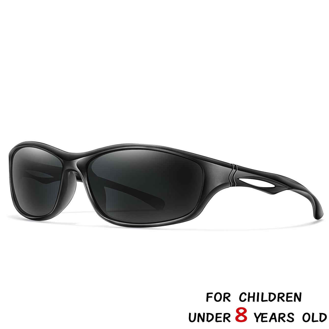 

Fashion Sunglasses for Children Under 8 Years Old Oval Frame Hollow Sports Glasses Kid s Running Riding Baseball UV400 Eyewear