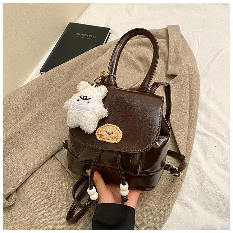 Korean Ins Retro Travel Backpack Women 2025 New Retro Fashion Backpack Niche High-end School Bag Tide