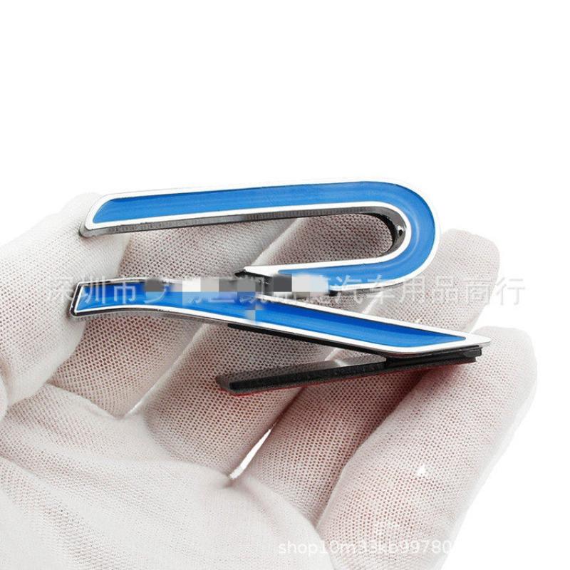 Applicable China Net R car logo car sticker new polo decoration