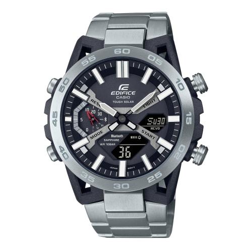 

Casio Watch Edifice [] SOSPENSIONE Bluetooth с солнечной батареей ECB-2000YD-1AJF мужские серебристые