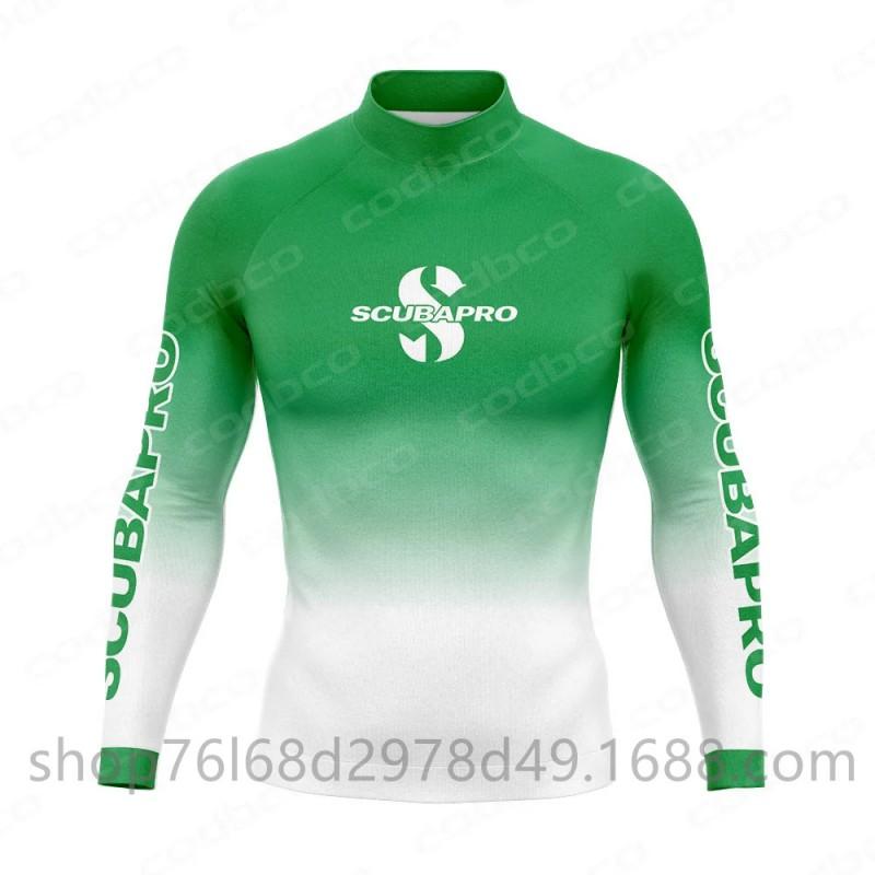 UV Protection Rash Guard Snorkeling Diving Surfing Quick Dry Long Sleeve Swimwear Unisex