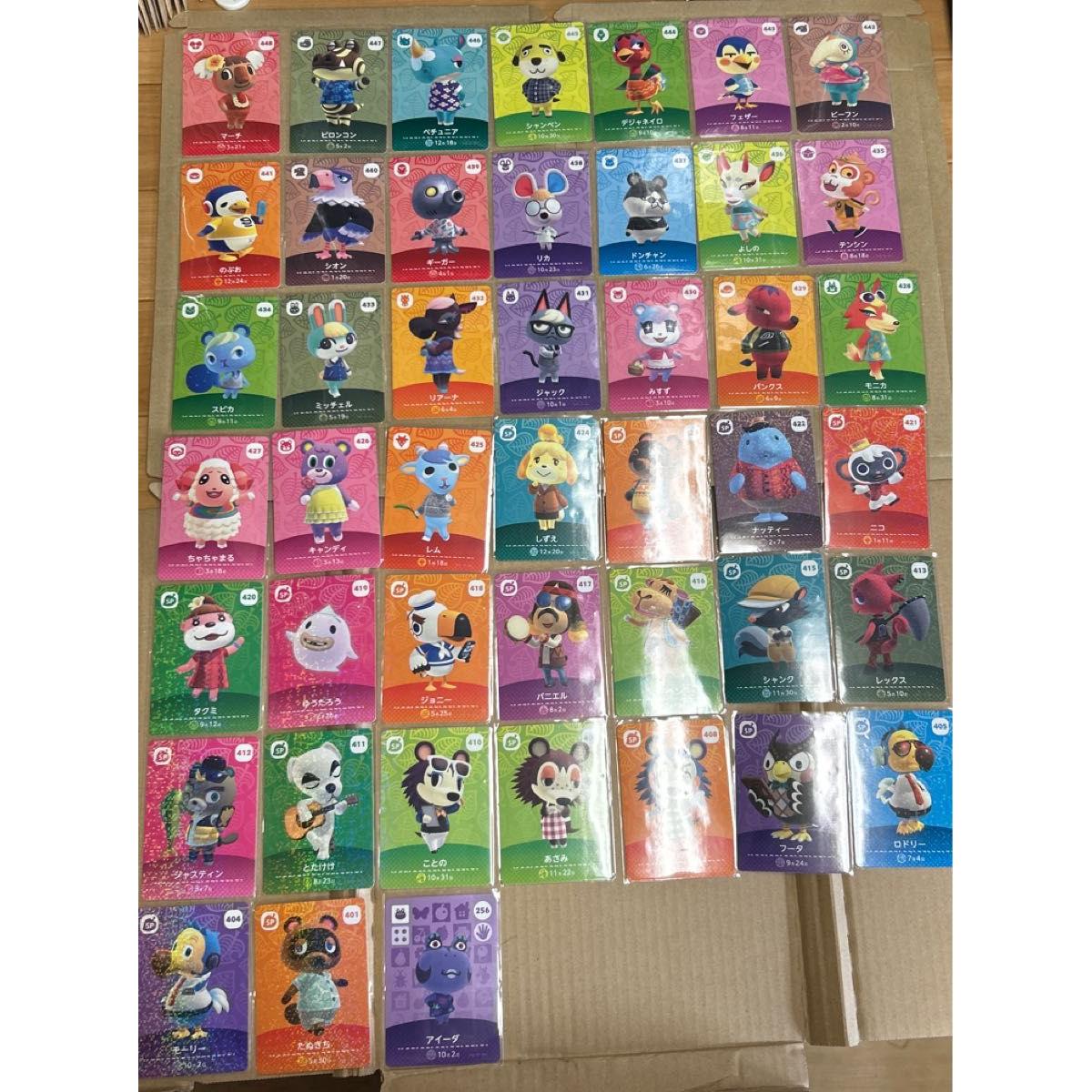 Подержанная Animal Crossing: Набор из 45 карт Amiibo Animal Crossing: New Horizons