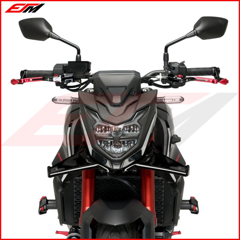 Für CB750 HORNET 2023 2024 Motorrad Sport Abtrieb Naked Frontspoiler Aerodynamischer Flügelabweiser CB750 2023-2024 cb-750