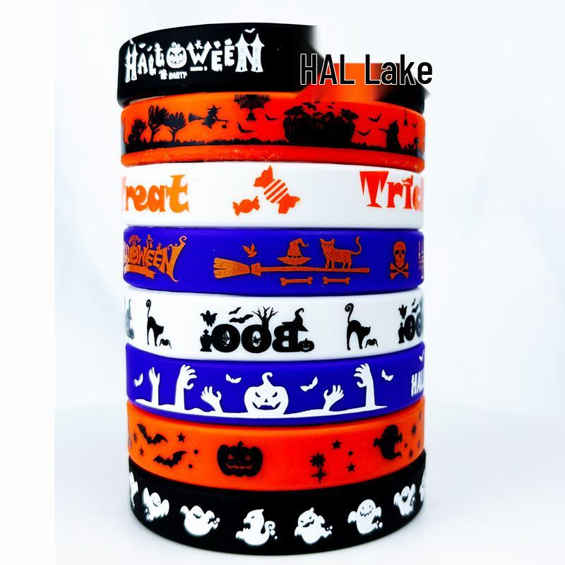 

Christmas Silicone Bracelet with Tree & Snowflake Patterns