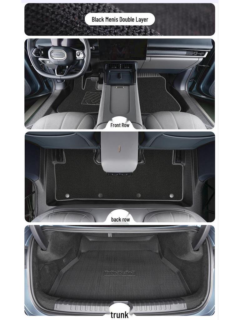 Lynk & Co 07 TPE Floor Mats Full Coverage 2024 Model Interior Accessories