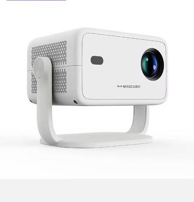 Proiector 2025 nativ 1080P 650ANSI 4K Android 11 L018 360° cu focalizare automată cu trapez, Air Mouse, Wifi6 BT5.2, portabil pentru exterior