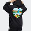 adidas Originals Trefoil X Melting Sadness Hoodie Men Tops Black HB6864