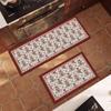 Retro Stly Kitchen Mat Absorbent Foot Mats Non-Slip Bathroom Rugs Carpet for Living Room Home Decor Rug Bedroom Doormat