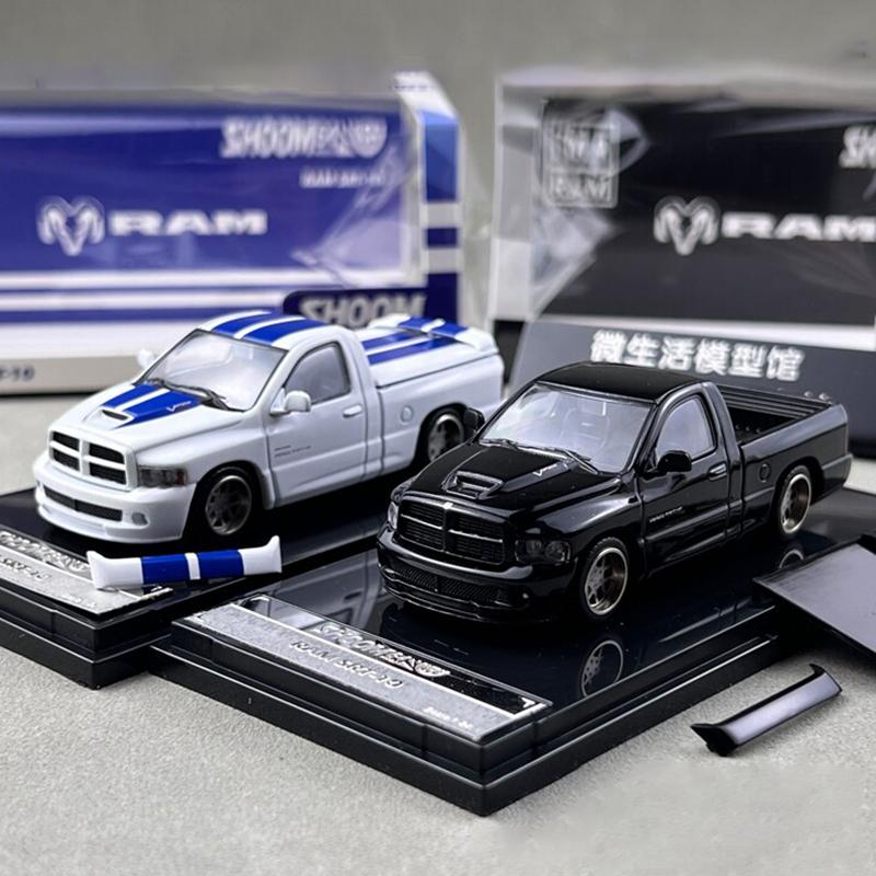 GCD 1:64 RAM SRT-10 Picku Alloy Car Diecasts & Toy Vehicles Car Model Miniature Scale Model Car Toys For Children