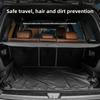 Folding Car Trunk Anti-Dirty Mat Waterproof Black Cargo Protector Cloth with Privacy Cover Car Trunk Cushion