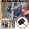 Slotted Wing Nut Spinning Drive Kit Multifunction Hex Shank Nut Driver Extractor Portable Bolt Extractor Tool Strut Systems