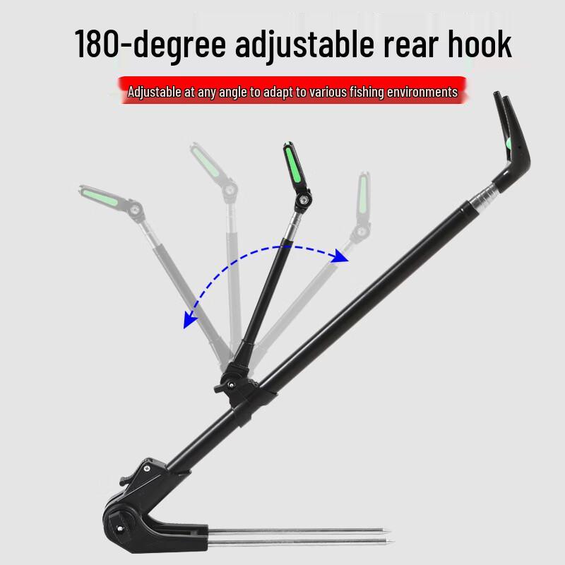 Brangdy Automatic Fishing Rod Holder with Ground Spike (Set of 2)