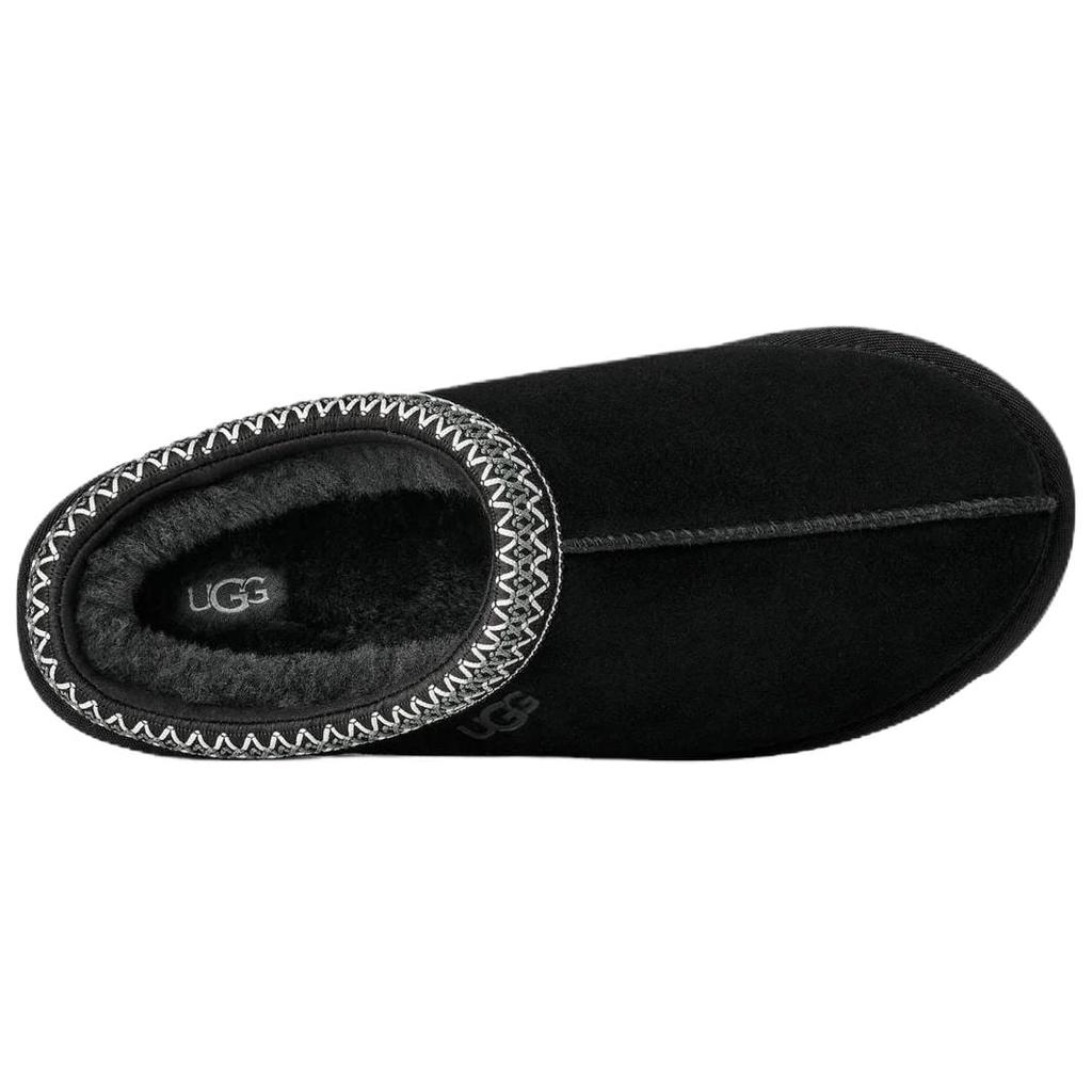 UGG Tasman II Versatile Comfortable Fleece Lined Mules EVA Abrasion Resistant Closed Toe Slippers Men's Black 1174671-BLK