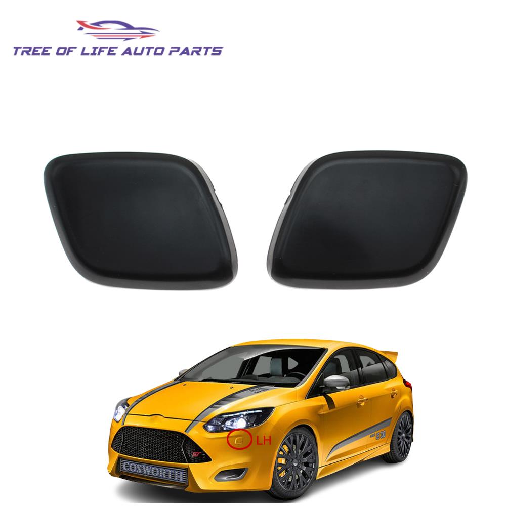 For FORD FOCUS MKIII 2010 2011 2012 2013 2014 Front Right Left Headlight Washer Nozzle Sprayer Jet Cover Cap