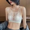 Women's Summer Thin Sexy Lace Breathable Big Bosom Show Small Anti Dropper Underwear