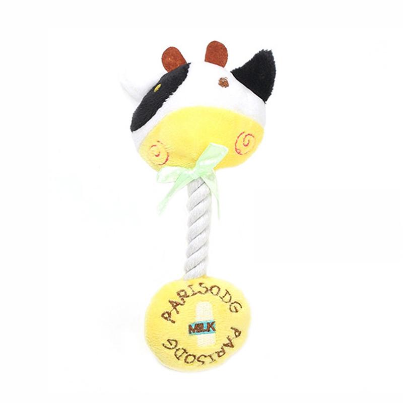 Cartoon Animals Pet Dog Chew Toy Squeaky Dog Toys for Small Dogs Bite Resistant Puppy Toys Pets Products Supplies jouet chien