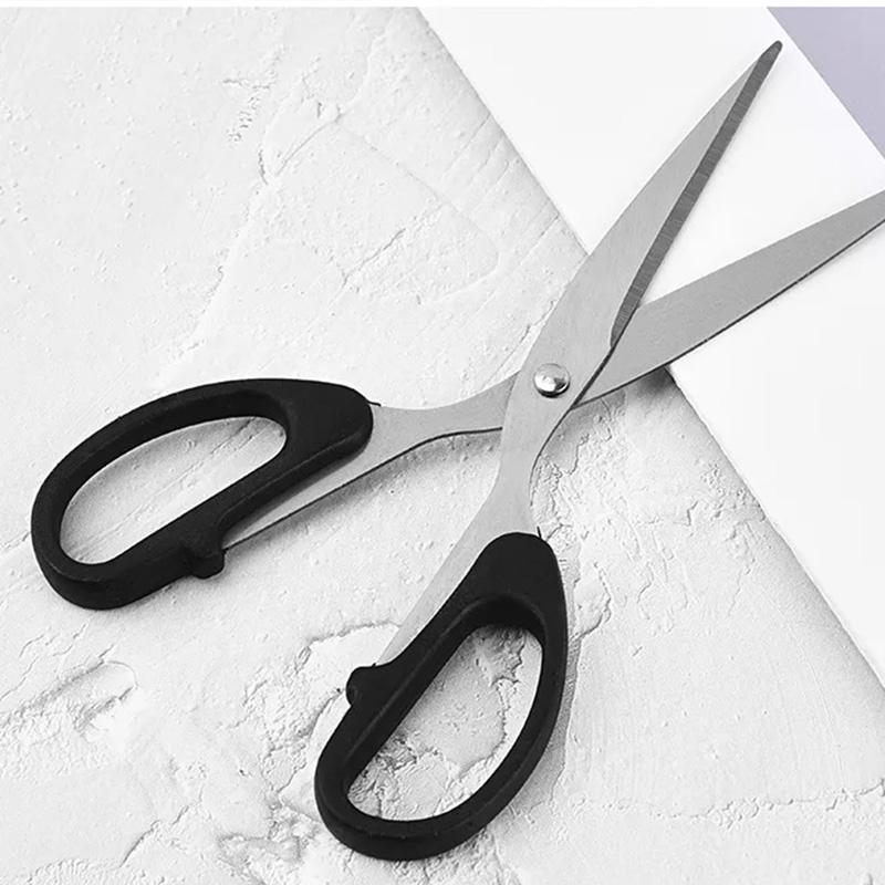 Suitable for Households Offices and Schools All Purpose Scissors Stainless Steel Blades Soft Grip Handle