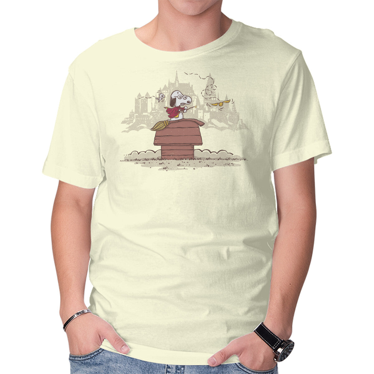 Unisex Crew Neck T-Shirt Wizarding Ace Graphic Short Sleeve Casual Tee XXXXL