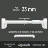 Retractable No-Drill Balcony Clothes Drying Rod, 304 Stainless Steel Hanger for Home Use