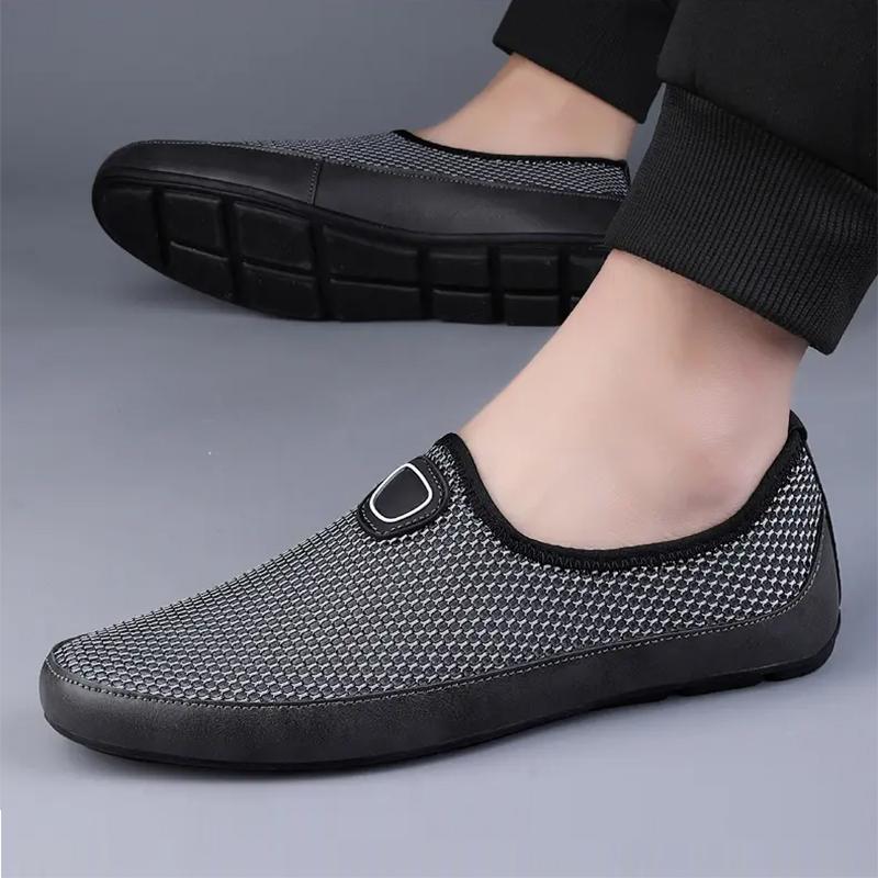 Summer Mesh Shoes Men Sneakers Breathable Light Men's Casual Shoes Slip-On Walking Footwear Tenis Masculino Zapatillas Hombre